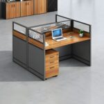 2-Way Office Workstation in Kenya | Modern Shared Office Desk for Two