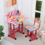Kids Study Desk with Chair (Adjustable)