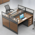 2-Way Office Workstation in Kenya | Modern Shared Office Desk for Two